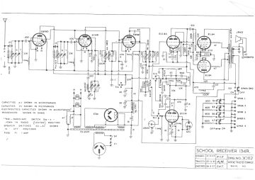 Akrad 134R schematic circuit diagram